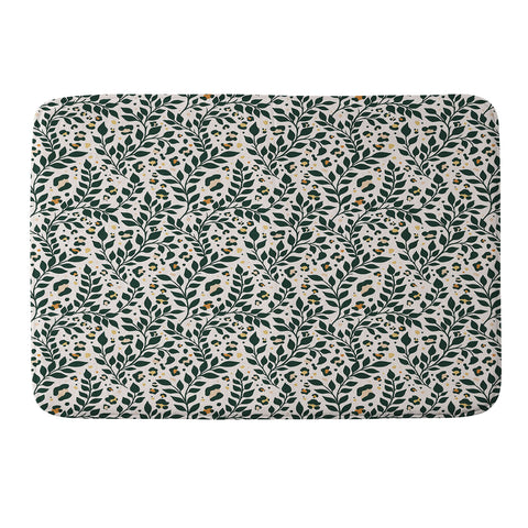 Avenie Cheetah Spring Collection V Memory Foam Bath Mat