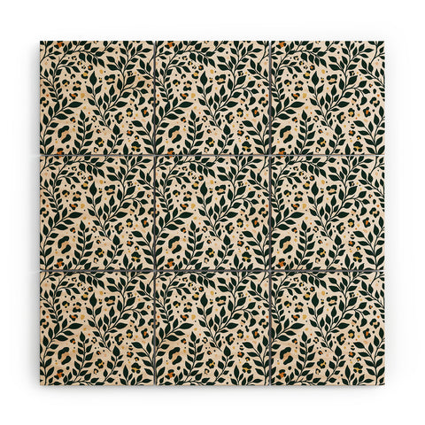 Avenie Cheetah Spring Collection V Wood Wall Mural