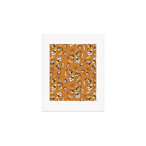 Avenie Cheetah Spring Collection VI Art Print