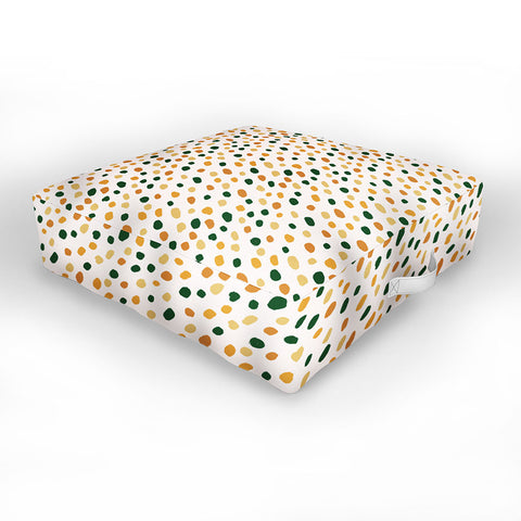 Avenie Cheetah Spring Collection VII Outdoor Floor Cushion