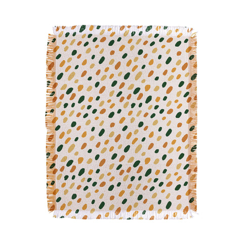 Avenie Cheetah Spring Collection VII Throw Blanket