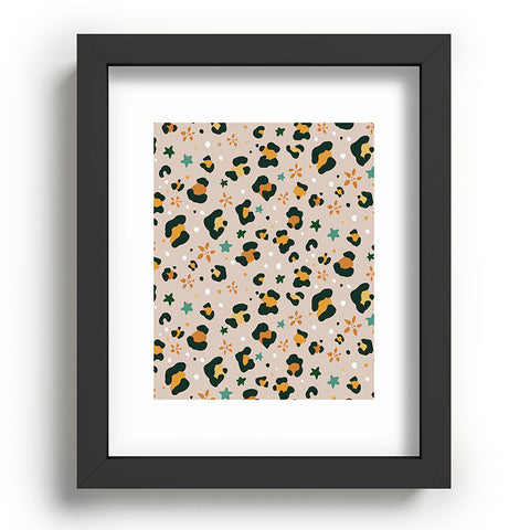Avenie Cheetah Spring Collection VIII Recessed Framing Rectangle