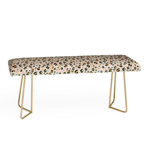 Avenie Cheetah Spring Collection VIII Bench