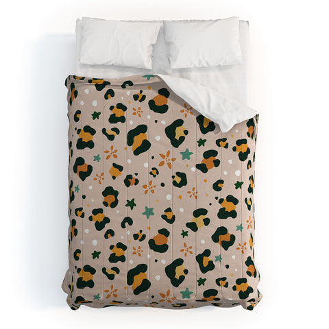 Avenie Cheetah Spring Collection VIII Comforter