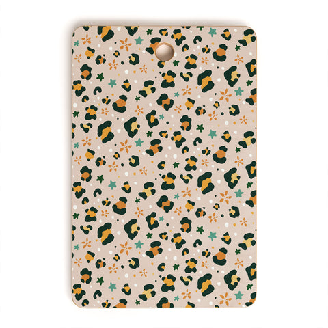 Avenie Cheetah Spring Collection VIII Cutting Board Rectangle