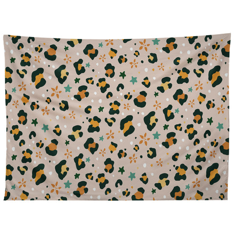Avenie Cheetah Spring Collection VIII Tapestry