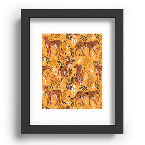 Avenie Cheetah Summer Collection II Recessed Framing Rectangle