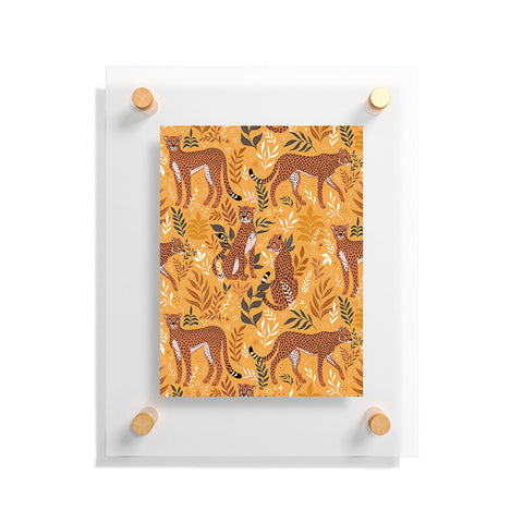Avenie Cheetah Summer Collection II Floating Acrylic Print