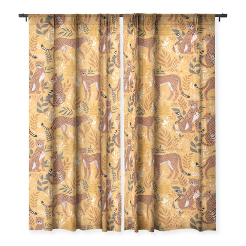 Avenie Cheetah Summer Collection II Sheer Non Repeat