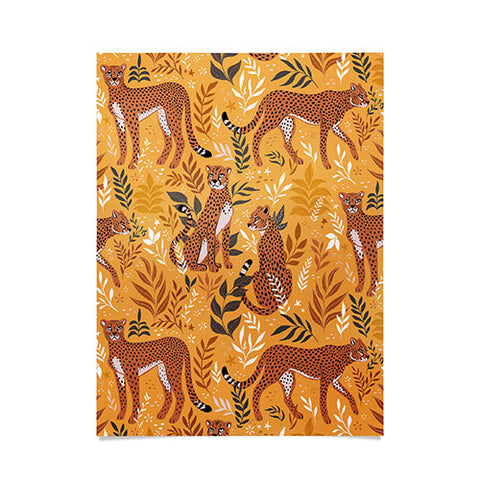 Avenie Cheetah Summer Collection II Poster