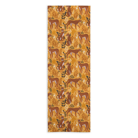 Avenie Cheetah Summer Collection II Yoga Towel