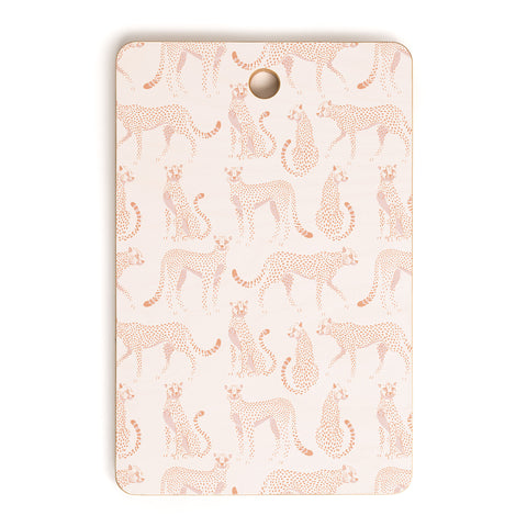 Avenie Cheetah Summer Collection III Cutting Board Rectangle