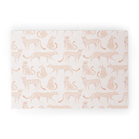 Avenie Cheetah Summer Collection III Welcome Mat