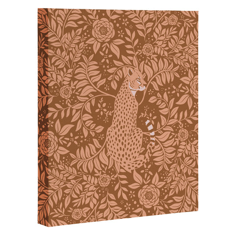 Avenie Cheetah Summer Collection IX Art Canvas