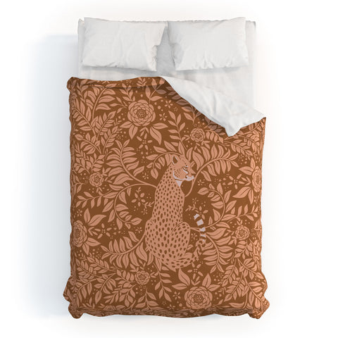 Avenie Cheetah Summer Collection IX Duvet Cover