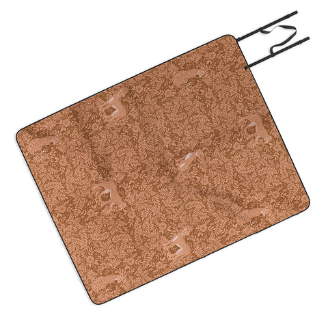 Avenie Cheetah Summer Collection IX Picnic Blanket