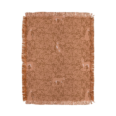Avenie Cheetah Summer Collection IX Throw Blanket