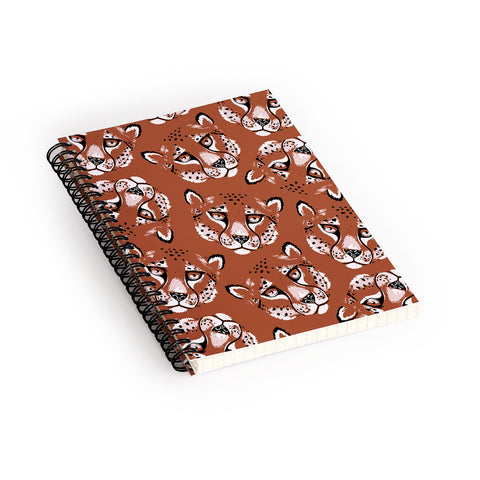 Avenie Cheetah Summer Collection VI Spiral Notebook