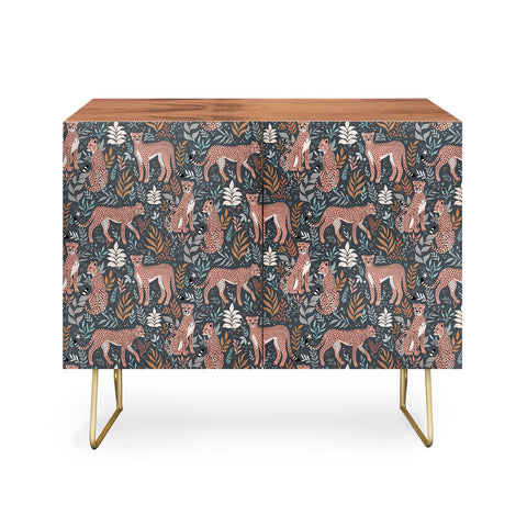 Avenie Cheetah Winter Collection I Credenza