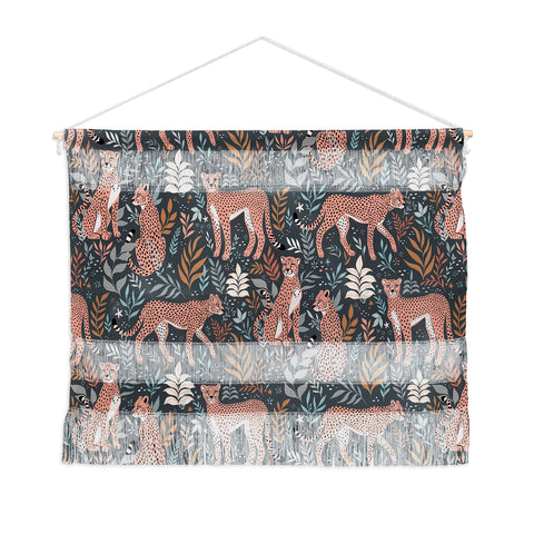 Avenie Cheetah Winter Collection I Wall Hanging Landscape