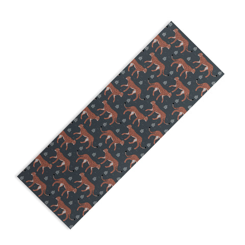 Avenie Cheetah Winter Collection III Yoga Mat