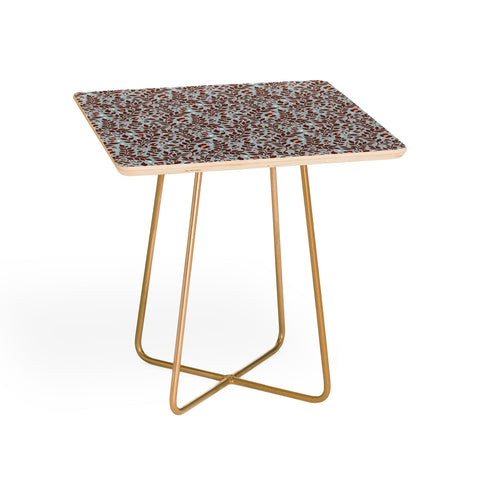 Avenie Cheetah Winter Collection IV Side Table