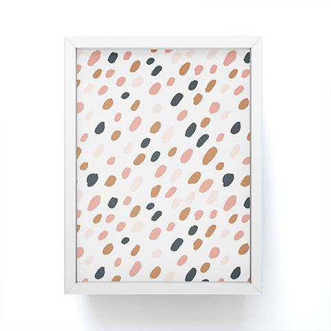 Avenie Cheetah Winter Collection VI Framed Mini Art Print