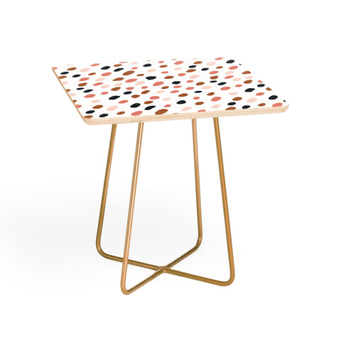 Avenie Cheetah Winter Collection VI Side Table