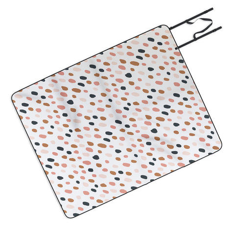 Avenie Cheetah Winter Collection VI Picnic Blanket