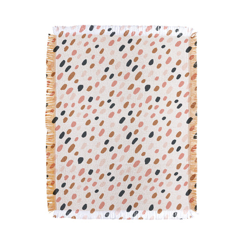 Avenie Cheetah Winter Collection VI Throw Blanket