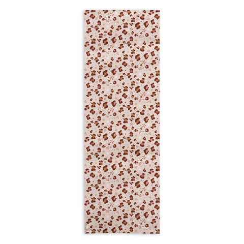 Avenie Cheetah Winter Collection VII Yoga Towel