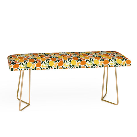 Avenie Citrus Fruits Bench