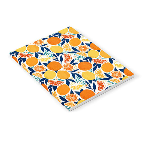 Avenie Citrus Fruits Blue Notebook