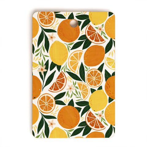 Avenie Citrus Fruits Cutting Board Rectangle