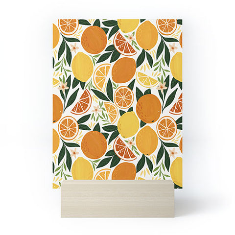 Avenie Citrus Fruits Mini Art Print