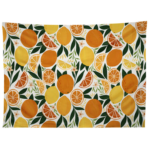 Avenie Citrus Fruits Tapestry