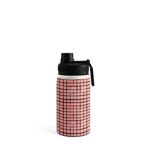 Avenie Cottage Garden Gingham XI Water Bottle