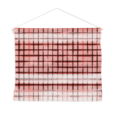 Avenie Cottage Garden Gingham XI Wall Hanging Landscape