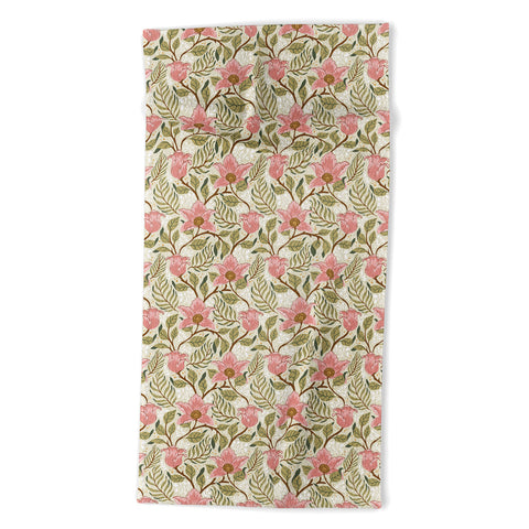 Avenie Cottage Garden II Beach Towel