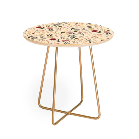 Avenie Cottage Garden IV Round Side Table