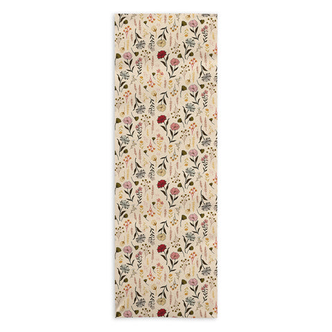 Avenie Cottage Garden IV Yoga Towel