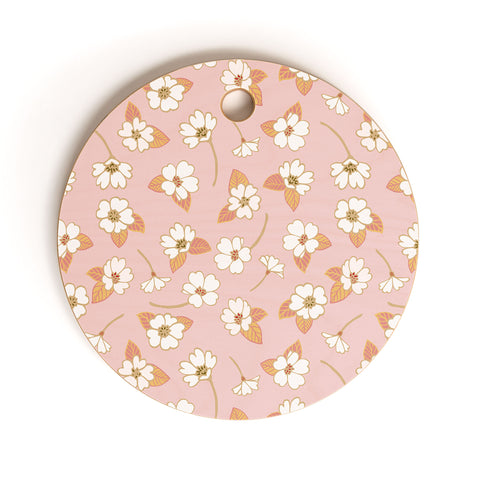 Avenie Cottage Garden VII Cutting Board Round
