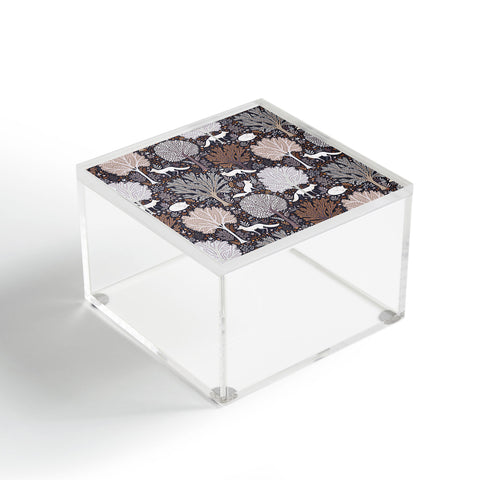 Avenie Countryside Forest Snow Fox Acrylic Box