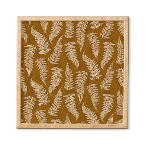 Avenie Countryside Garden Ferns Framed Wall Art