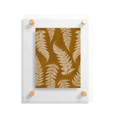 Avenie Countryside Garden Ferns Floating Acrylic Print