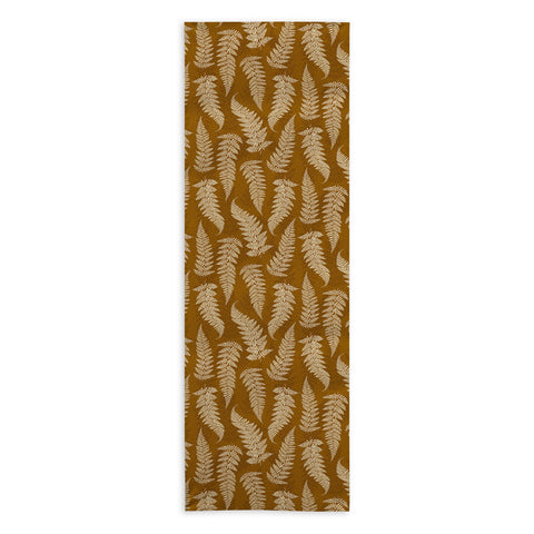 Avenie Countryside Garden Ferns Yoga Towel