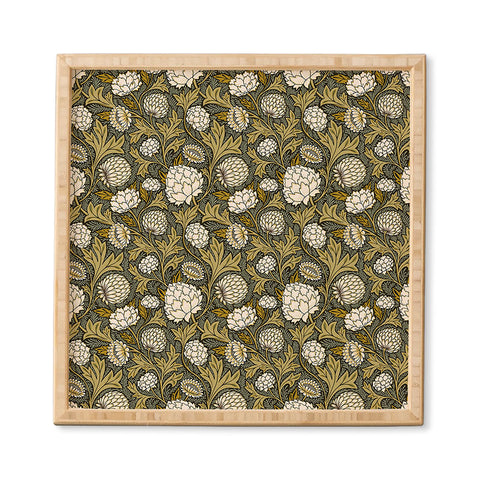 Avenie Countryside Garden Floral Framed Wall Art