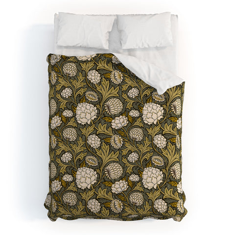 Avenie Countryside Garden Floral Duvet Cover