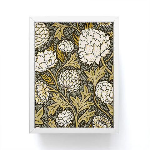 Avenie Countryside Garden Floral Framed Mini Art Print