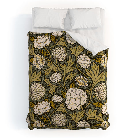 Avenie Countryside Garden Floral II Duvet Cover